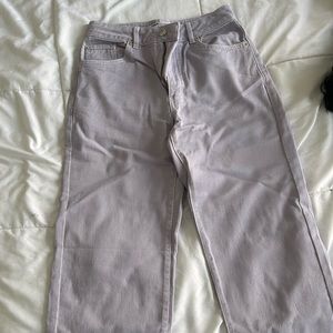 GARAGE wide leg jeans